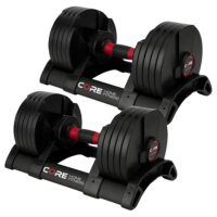 Core Fitness Adjustable Dumbbell Weight Set