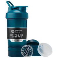BlenderBottle Classic V2 ProStak System 22-ounce shaker bottle in Ocean Blue